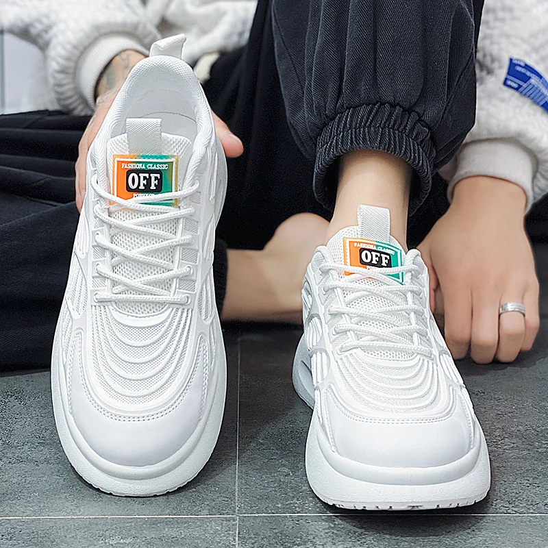 2023 Spring Mesh Breathable Comfortable Wear-Resistant Anti-Skid Shoes Casual Fashion Shoes Youth Trend Couple Shoes