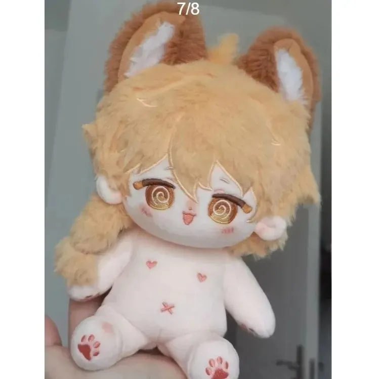 Новинка 20 см косплей этера Genshin Impact Aether мультяшное аниме мягкое тело одежда для