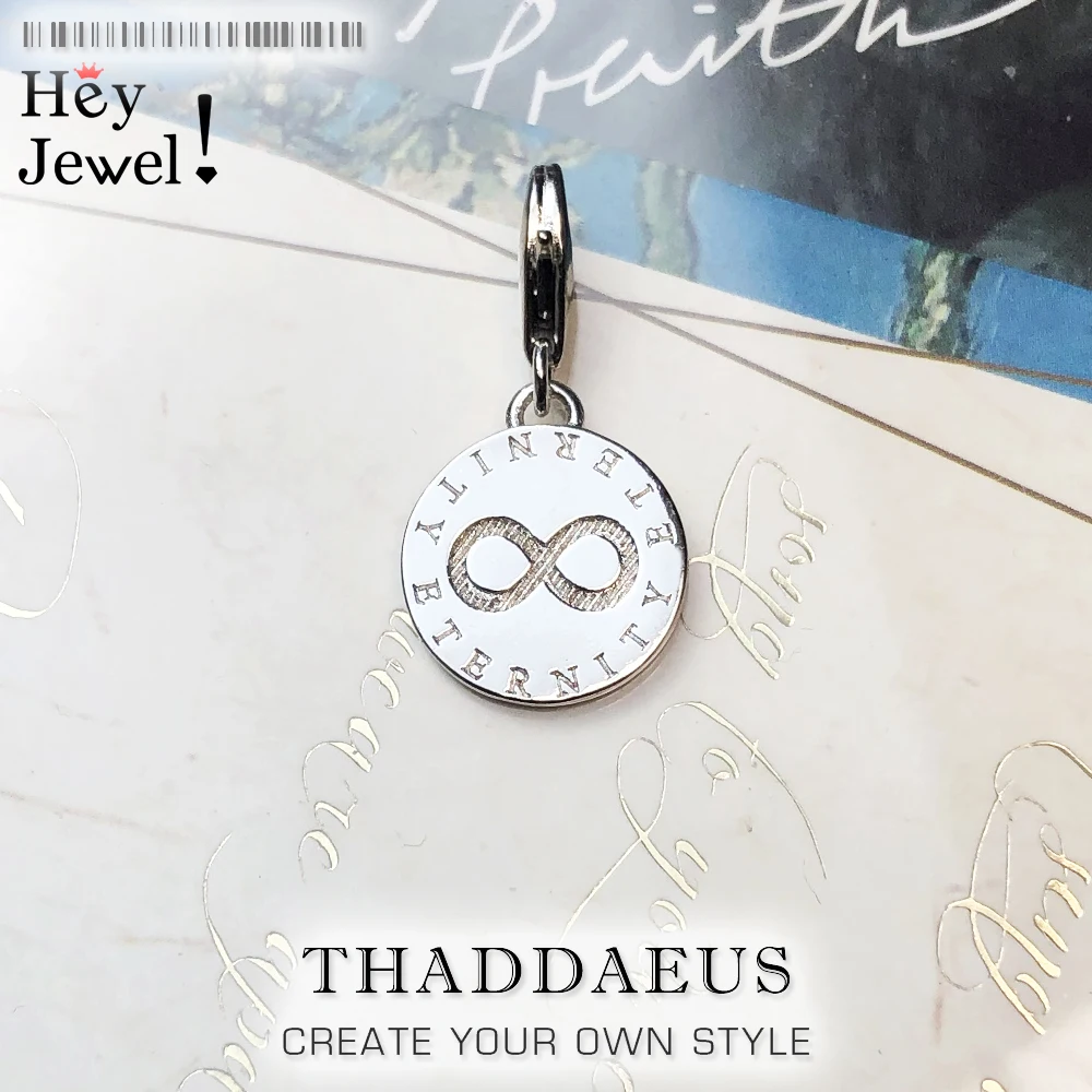

Charms Endless Symbol 925 Sterling Silver Pendants Forever Love Jewelry Making DIY Handmade Gift For Women