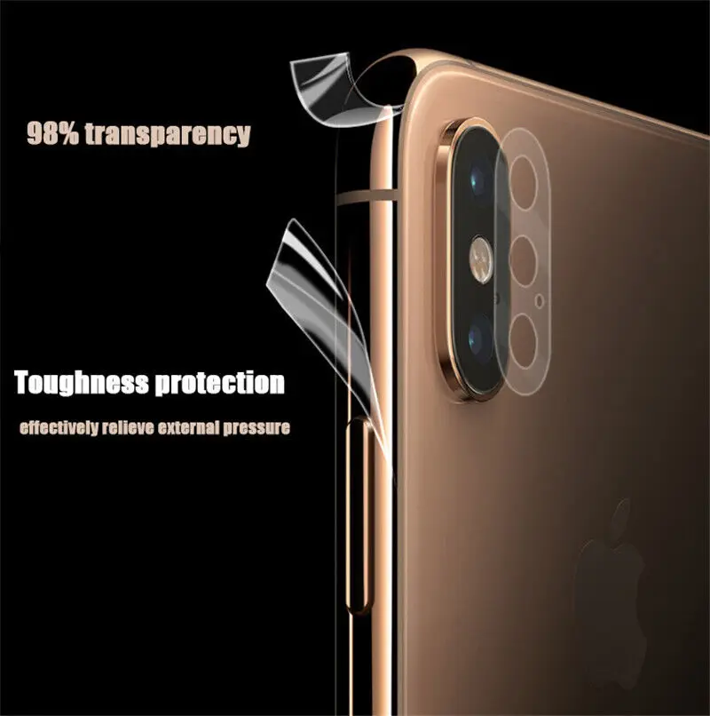 Matte Screen Protector Side Film For iPhone 14 Pro 13 Pro 12 Bumper Hydrogel Film Ultra-thin Sticker Clear Matte Phone Side Film