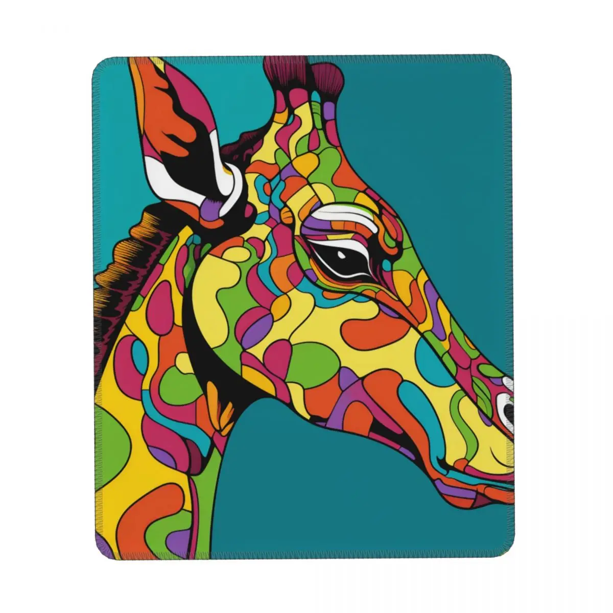 

Giraffe Vertical Print Mouse Pad Character Comic Original Rubber Mousepad Non Slip Aesthetic Office Mouse Pads