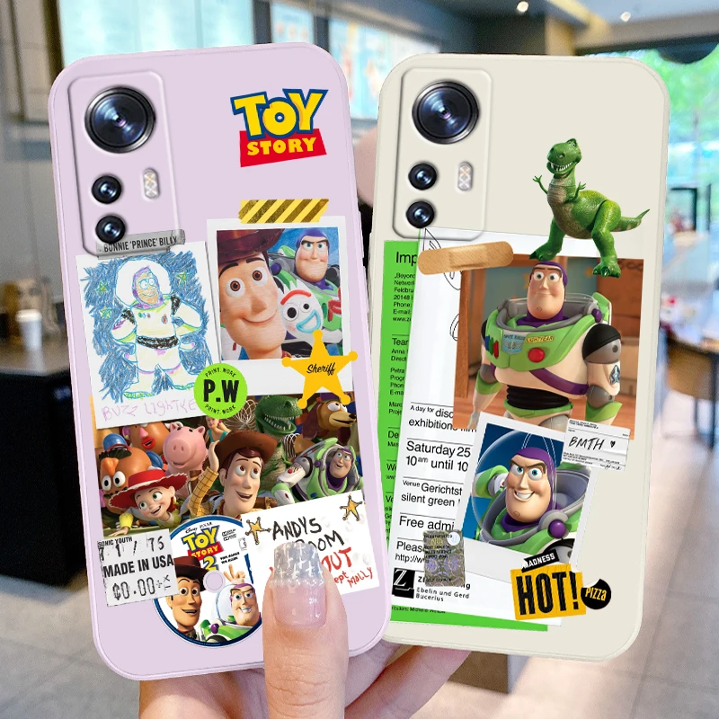 

Disney Toy Story Poster Phone Case For Xiaomi Mi 12S 12 12X 11i 11T 11 10 10S 10T 9 Pro Lite Ultra 5G Liquid Rope TPU
