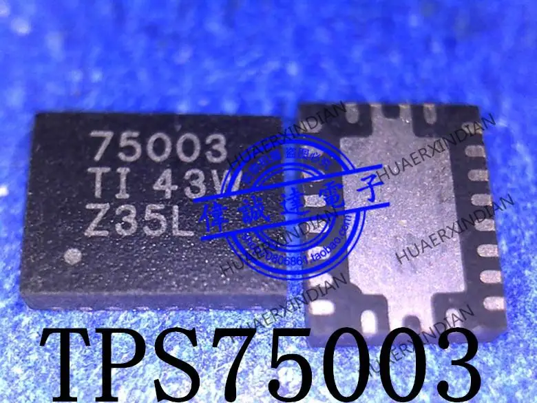 

New Original TPS75003RHLR TPS75003 Printing 75003 QFN20 In Stock