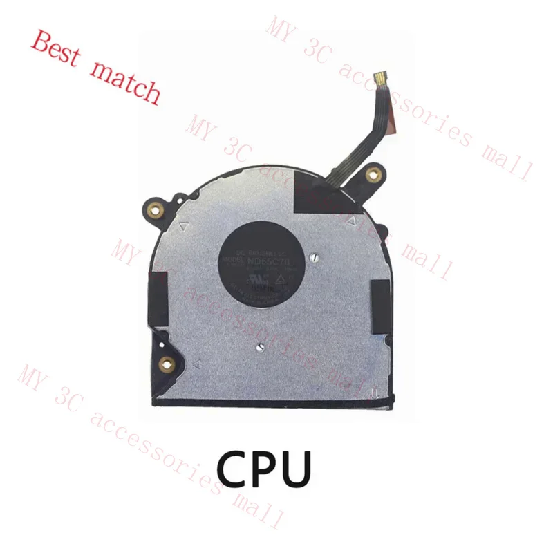 Новый оригинальный вентилятор охлаждения ЦП и ГП для ноутбука DELL XPS 13 7390 2 в 1 кулер