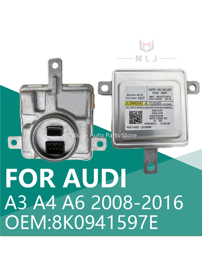 OEM 8K0941597E для AUDI A3 A4 A6 2008-2016 фар «ангельские глазки» 8K0 941 597E HID модуль балласта автомобильные аксессуары 8K0941597E (art.: 3920d3e764a06) - 3920d3e764a06