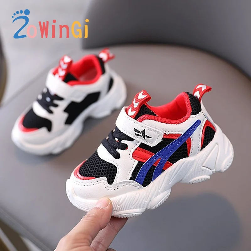 

Size 21-30 Child Casual Shoes Lightweight Sneakers 2021 New Arrival Training Shoes for Children Breathable Lightweight Shoes