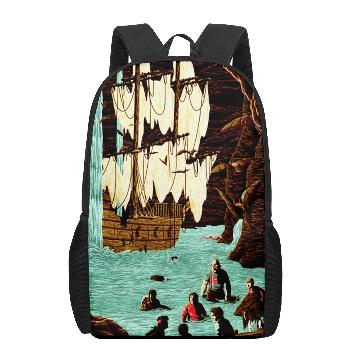 The Goonies 2021 School Bags Fashion Print Backpacks For Teenage Boys Girls Schoolbag Book Bag 16 Kids Backpack