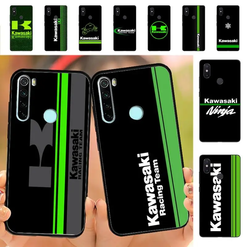 

K-Kawasaki Racing Phone Case For Redmi Note 4 X 5 A 6 7 8 Pro T 9 Pro 9S 10 Pro 11 Pro 11S 11Epro PocoM3pro