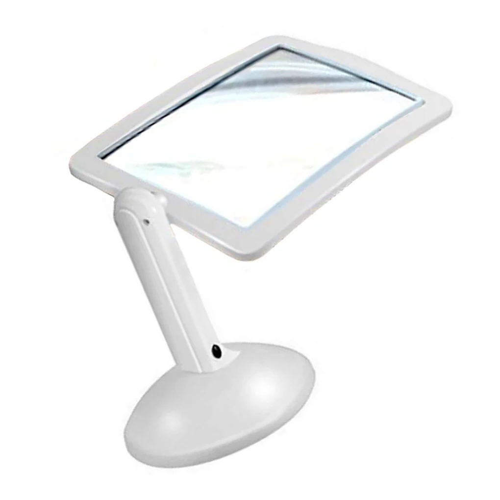 

Magnifying Glass Large Lens Watching Tool Hands-free LED Screen Magnifier