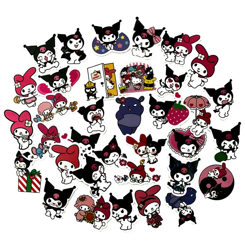 

50 шт., водонепроницаемые наклейки для ноутбука