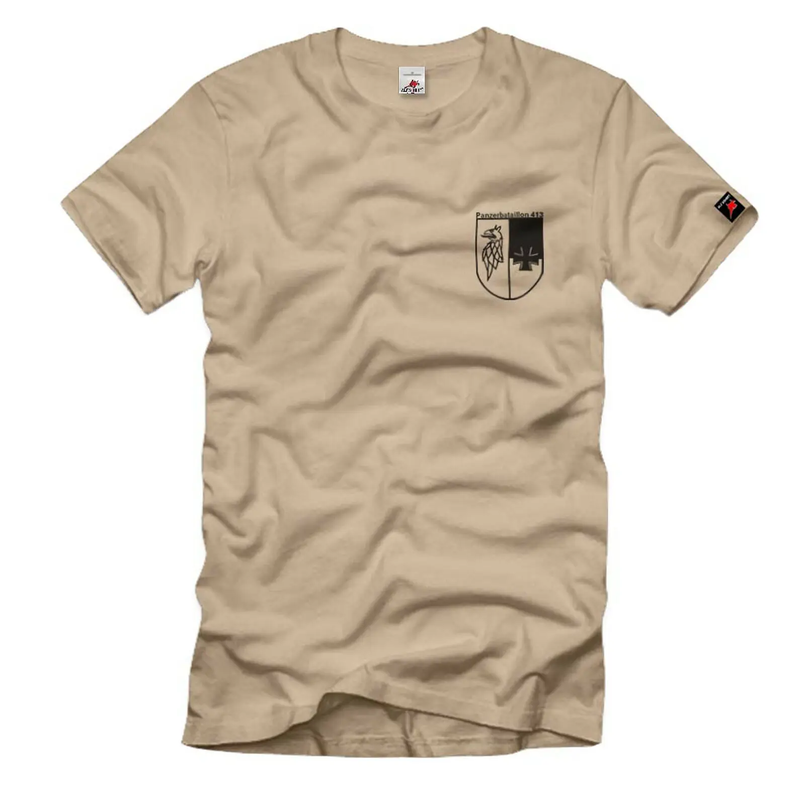 Нагрудный значок PzBtl 413 футболка тержелу герб бундвэйра 1131