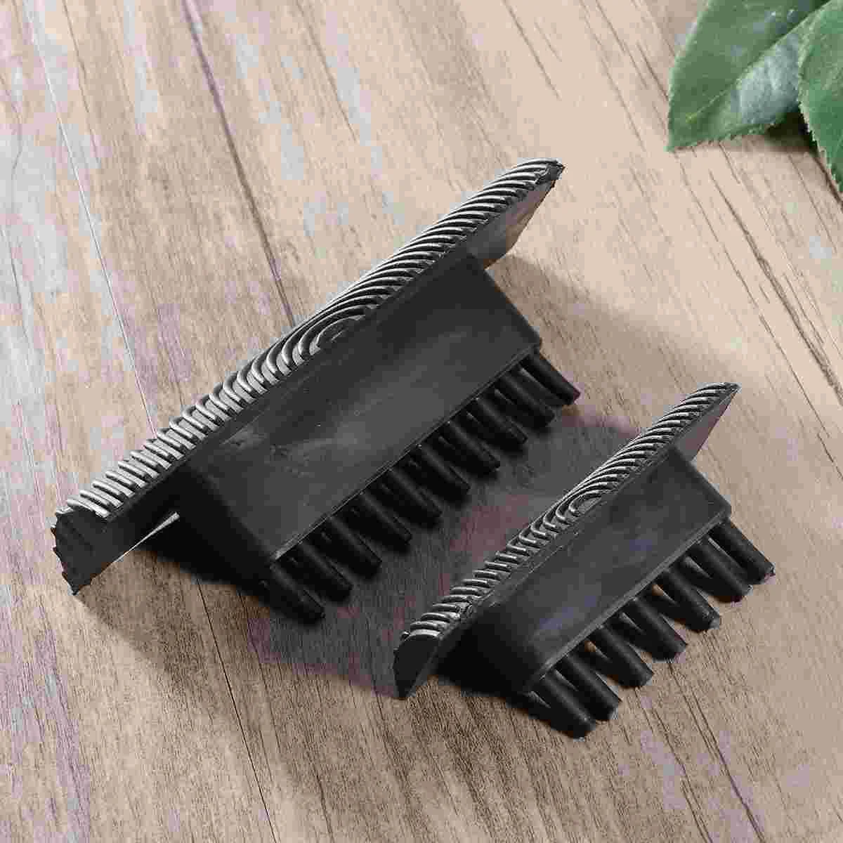 

2 шт. большой и маленький инструмент для рисования резиновой краски с текстурой древесины инструмент для самостоятельного рисования стен д...