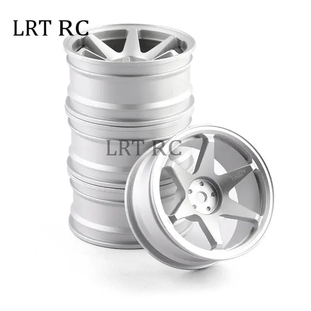 Колесный обод, металлический, 4 шт., для радиоуправляемого автомобиля 1/10 RC On Road Drift Car HSP 94122 TAMIYA TT02 XV01 KYOSHI YOKOMO WLtoys HPI