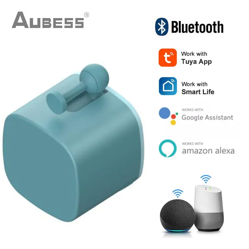 

Tuya Bluetooth Smart Fingerbot Switch Button Pusher Bot Button Pusher Remote Control Smart Voice Control For Alexa Google Home