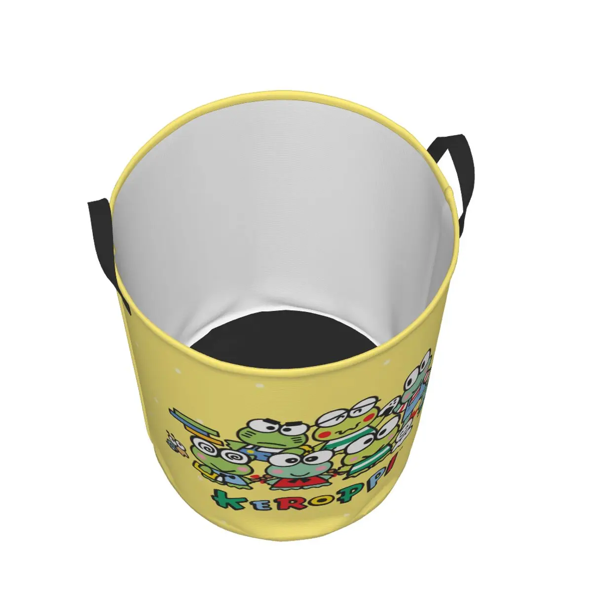 Симпатичная мультяшная корзина для белья Keroppi на заказ складная с большими