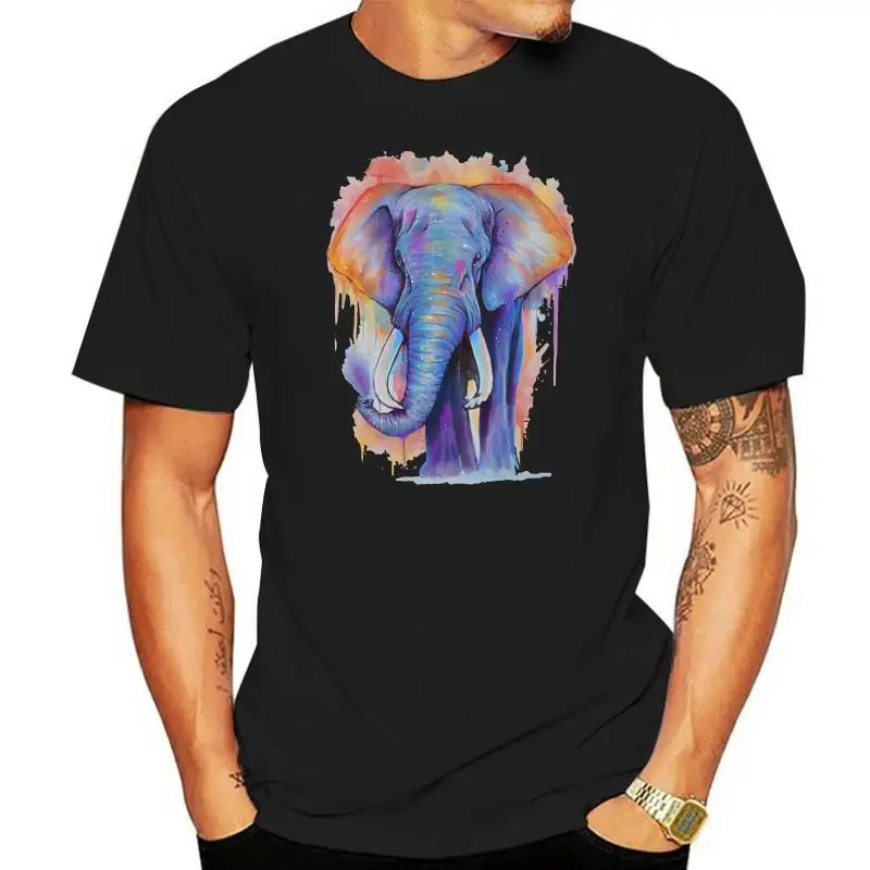 

Men T Shirt Elephant- Rainbow1 Women T-Shirt