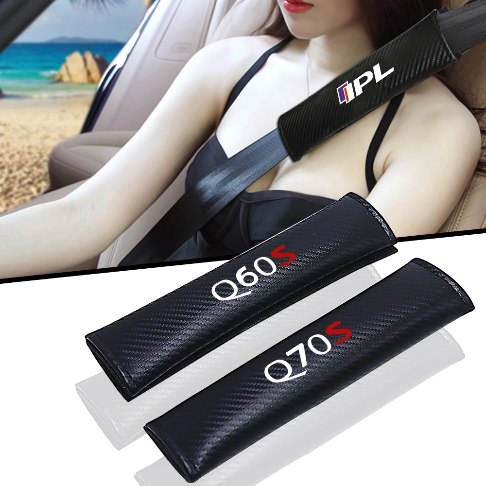 

2 шт., автомобильные аксессуары для ремня безопасности Infiniti performance line ipl q50 q60 q70 g37 eau q50s q60s q70s