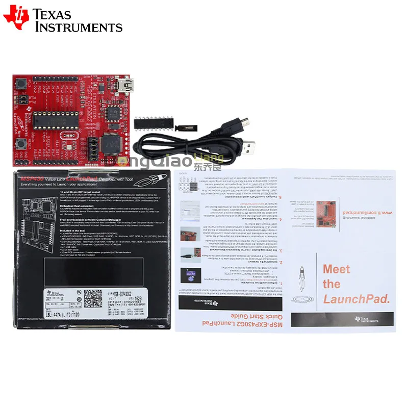 Фото Плата разработки MSP-EXP430G2, комплект LaunchPad MSP430G2553 2452 №3