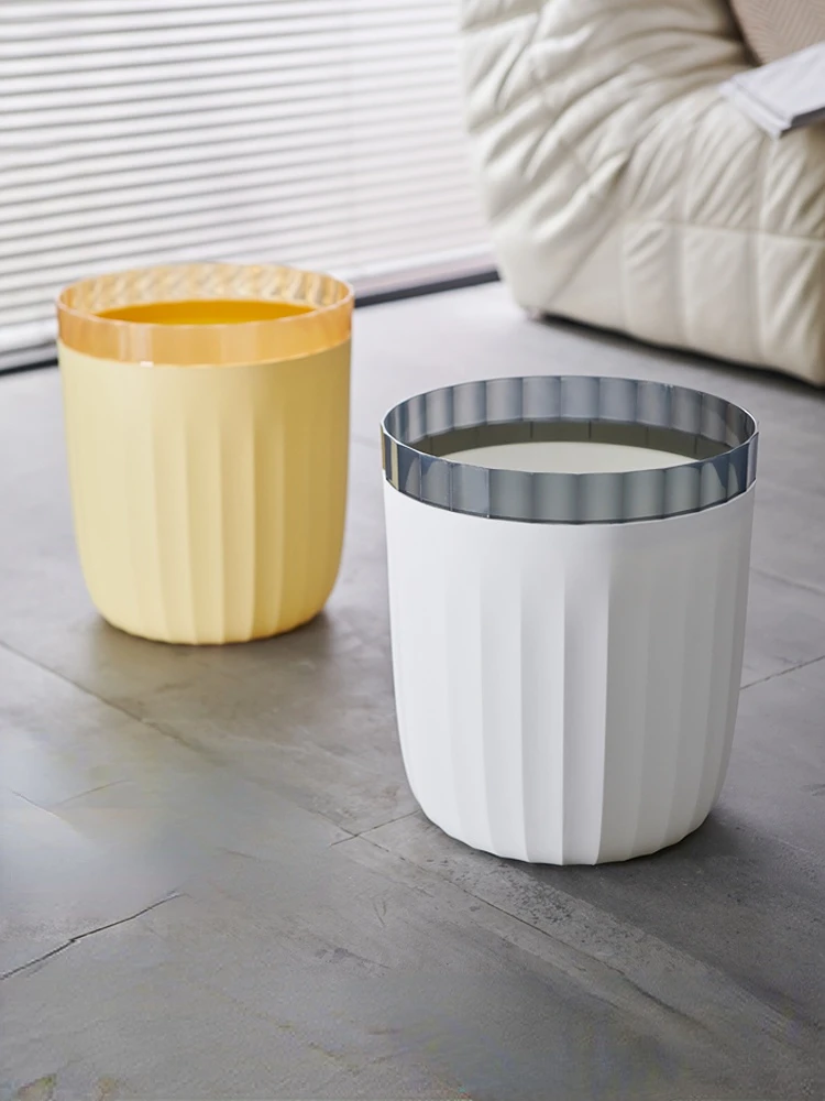 

Пластиковая Скандинавская корзина для мусора, простой креативный контейнер для мусора в спальню, для гостиной, кухни, инструменты для уборки, товары для дома