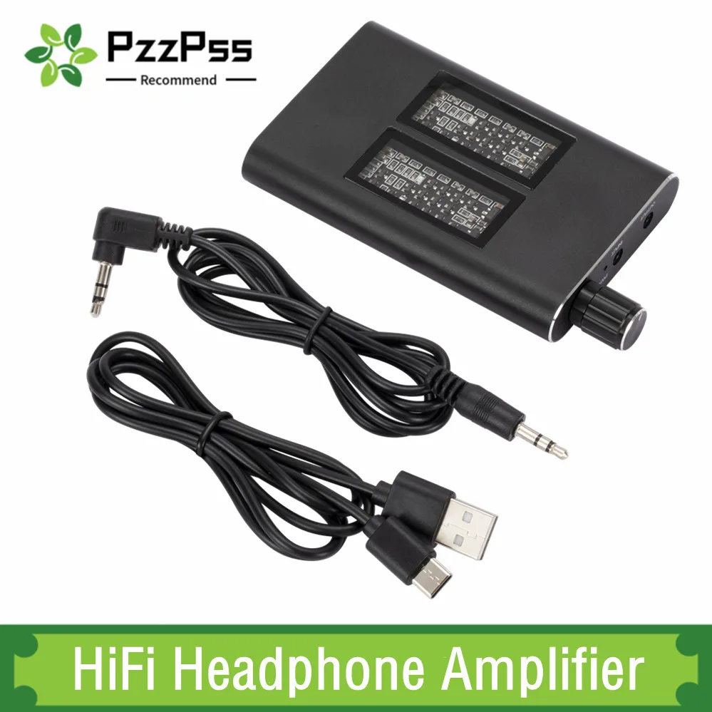 

Class A 16-150 ohm HiFi Headphone Earphone Amplifier 3.5mm Jack Aux Portable Adjustable Audio Amp for Mobile Phone Music Player