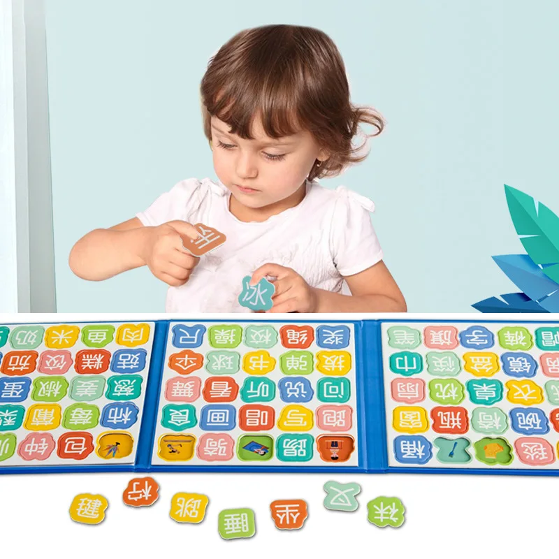 

Babies Early Childhood Education Magnetic Literacy Puzzle Magnetic Literacy 3 To 6 Year Old Children Advanced Educational Toys F