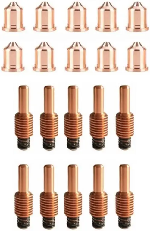 

10pcs 220819 & 10pcs 220842 plasma cutting consumables Fits 65/85/105