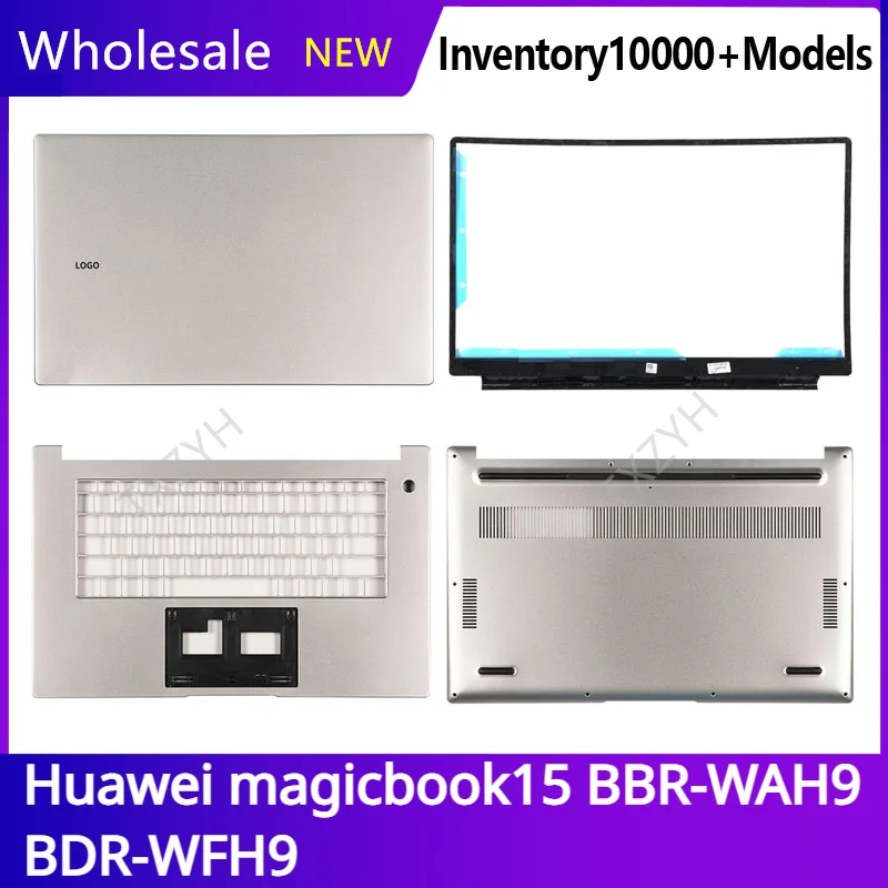 

Original For Huawei magicbook15 BBR-WAH9 BDR-WFH9 Laptop LCD back cover Front Bezel Hinges Palmrest Bottom Case A B C D Shell