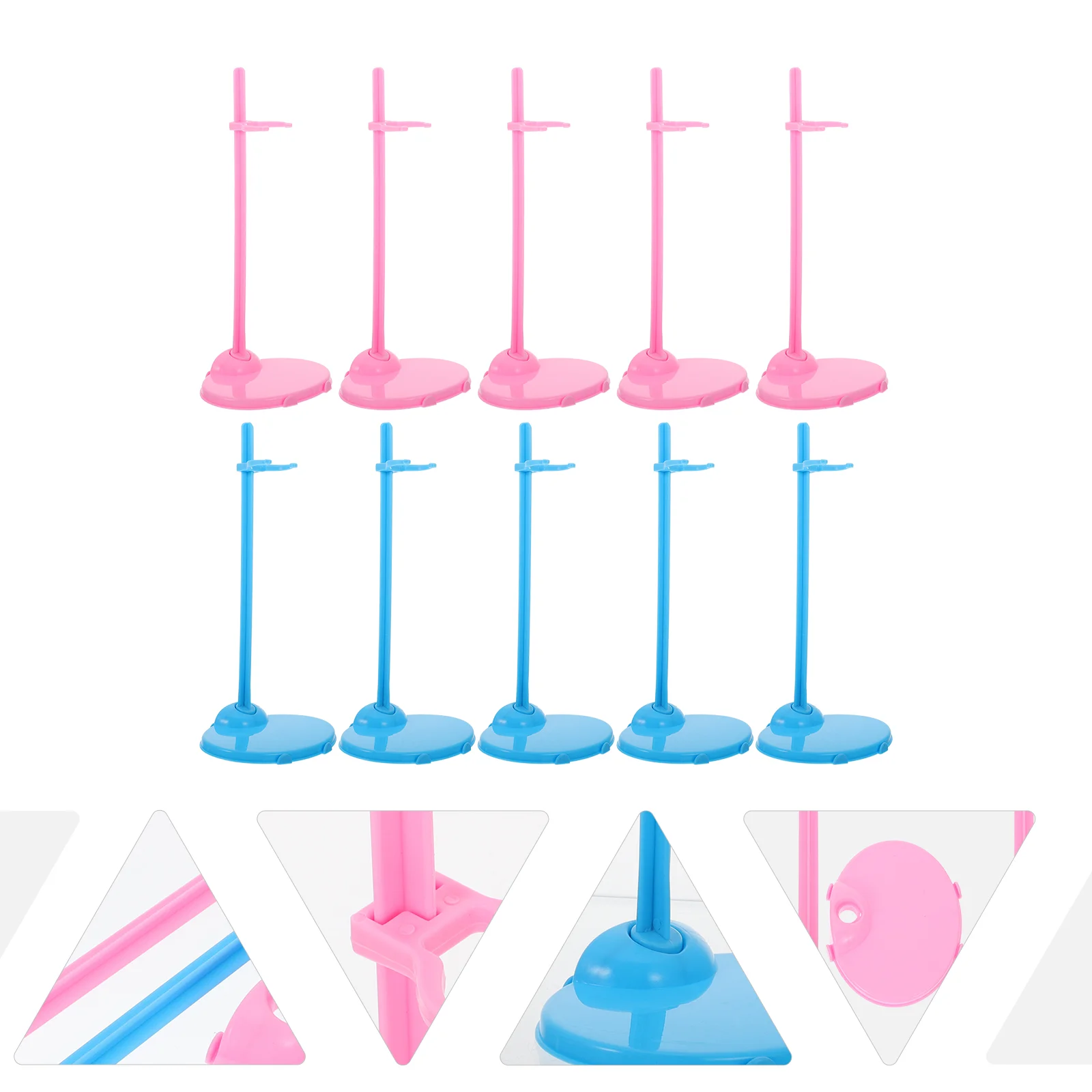 

20 шт., пластиковые подставки для одежды