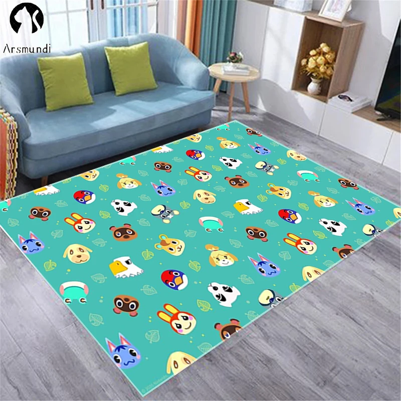 

Balcony Mat Bath Mats Animal Crossing Rugs Living Room Floor Home Entrance Doormat Kitchen Carpets Door Cute Rug Bathroom Carpet