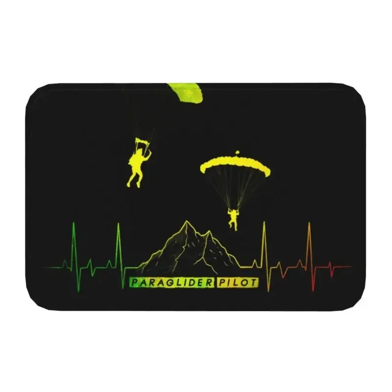 Пользовательский Придверный коврик для параплана сердцебиения