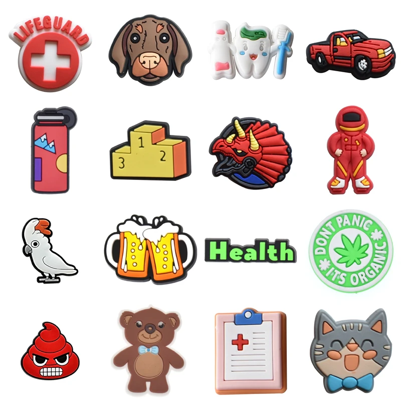 

Shoe Charms Decorations for Crocs Women Charm Boy Set Jeans Men Gifts Para Pins Kids Girl Packs Wholesale Bulk Shoes Accessories