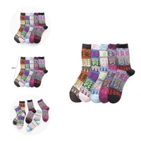 great winter stocking retro thermal wear resistant stocking winter socks winter socks 5 pairs