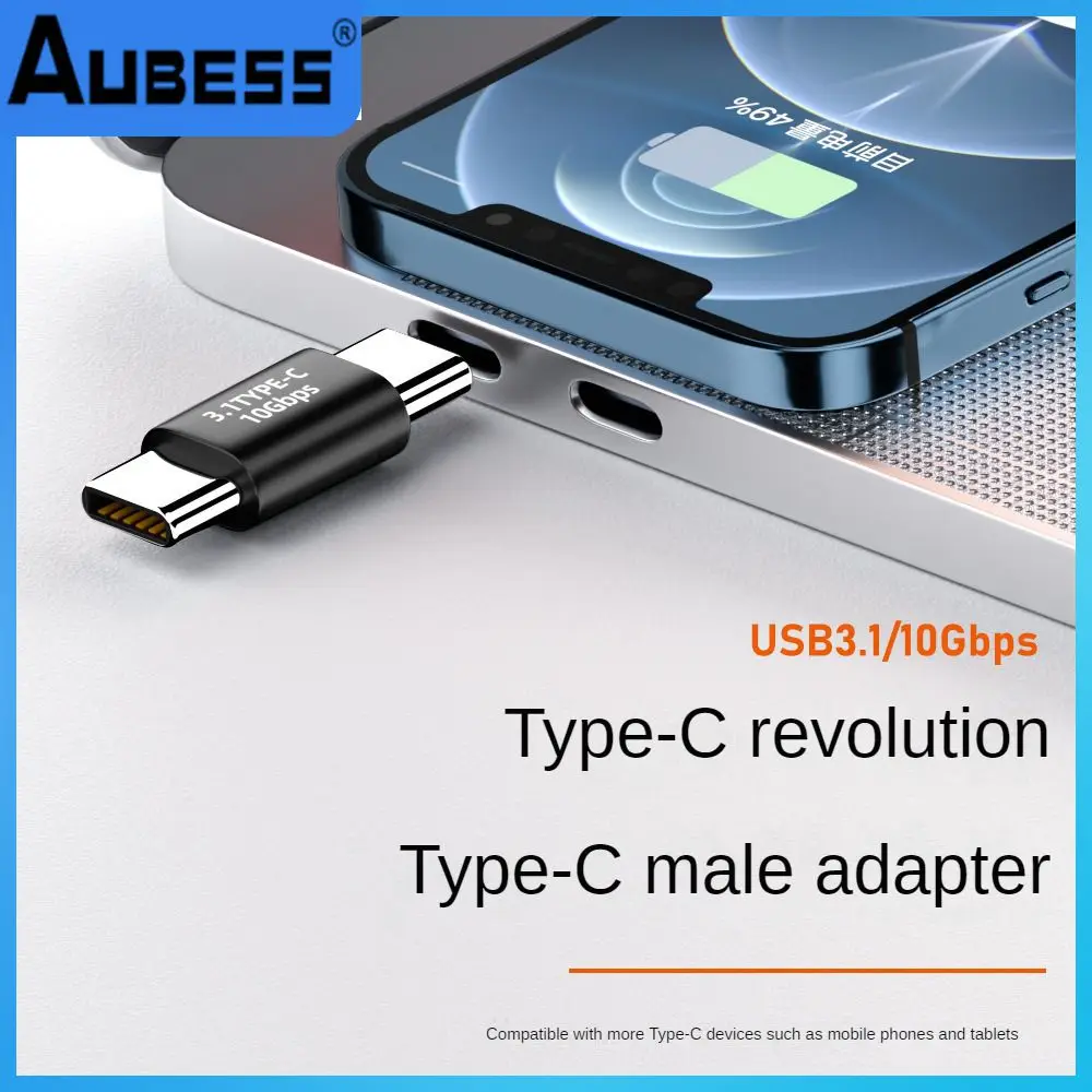 

Headphone Separator Compatible Voltage 30v/325a Adapter Fast Heat Dissipation And Fingerprint Resistant Male To Male Adapter