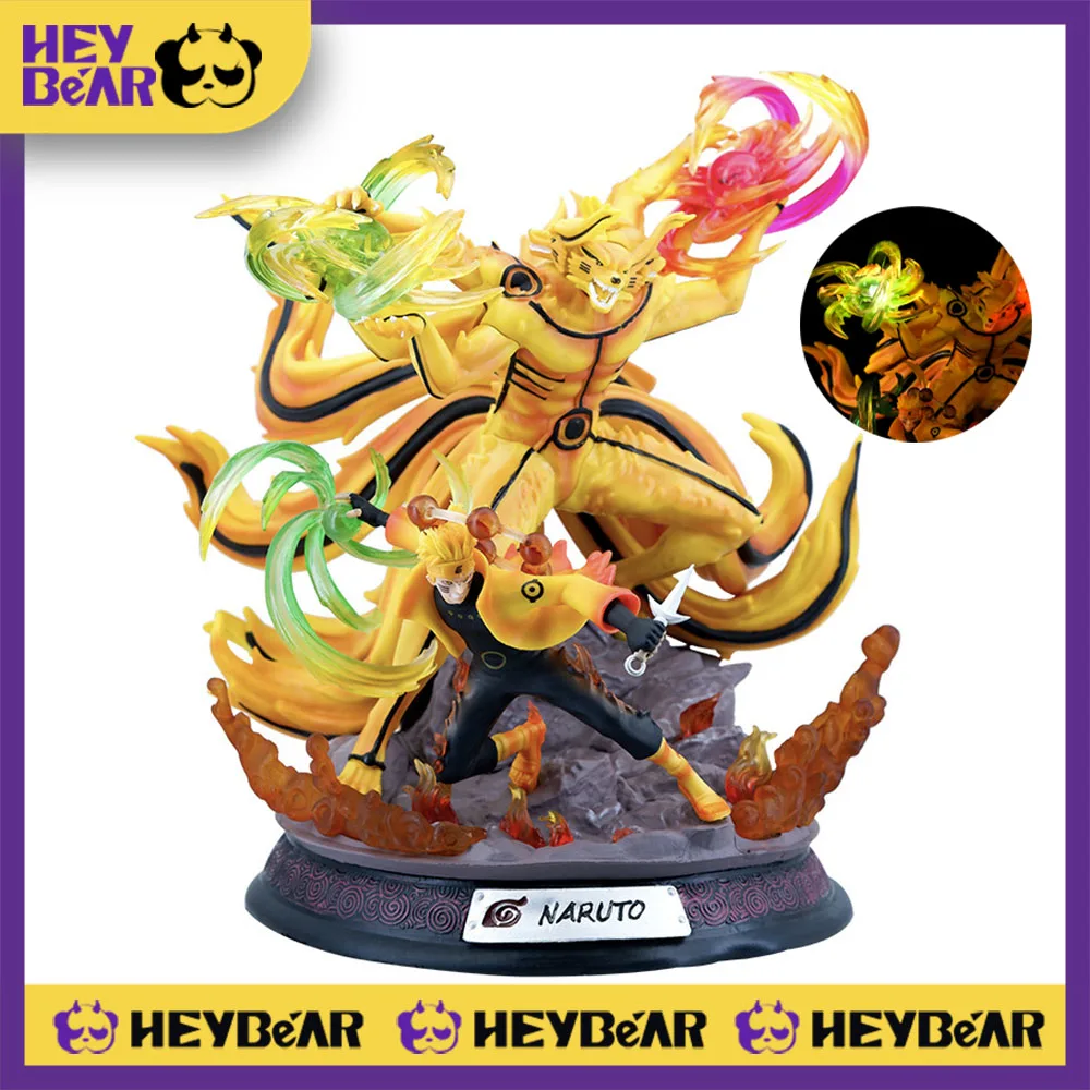 

Фигурка Наруто, 35 см, GK, аниме-фигурки из ПВХ Kurama Bijuu, статуэтка из искусственной кожи, Коллекционная модель, декоративная игрушка, подарок