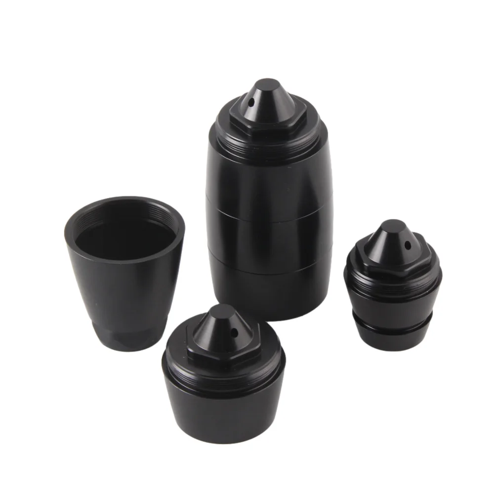 

big 6.9''L 2'' OD Aluminum 7075 1/2x28 end cap Solvent Cleaning Tube Filter Kit MST