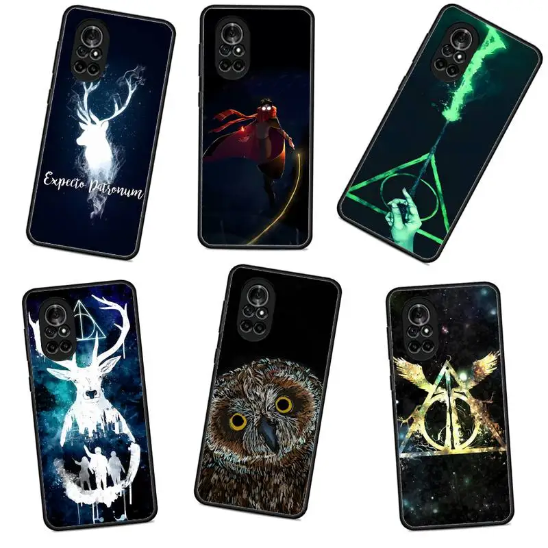 

Potters ring wand harries Phone Case For Huawei Y9 Y7 Y5 Y6 Prime 2019 Y9s Mate 30 20 10 Lite 40 Pro Nova 5t Silicone Cover