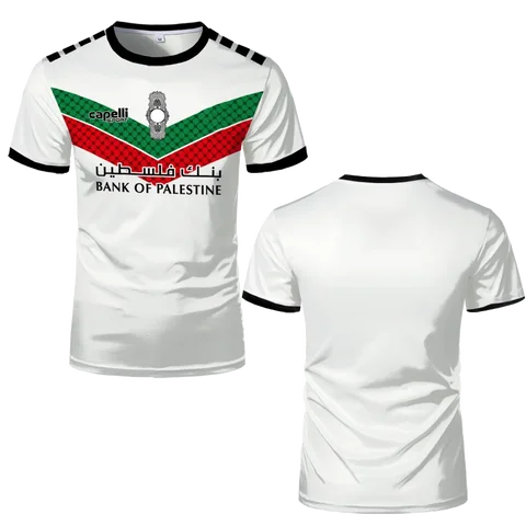 Мужская футболка с 3D принтом палестинского флага