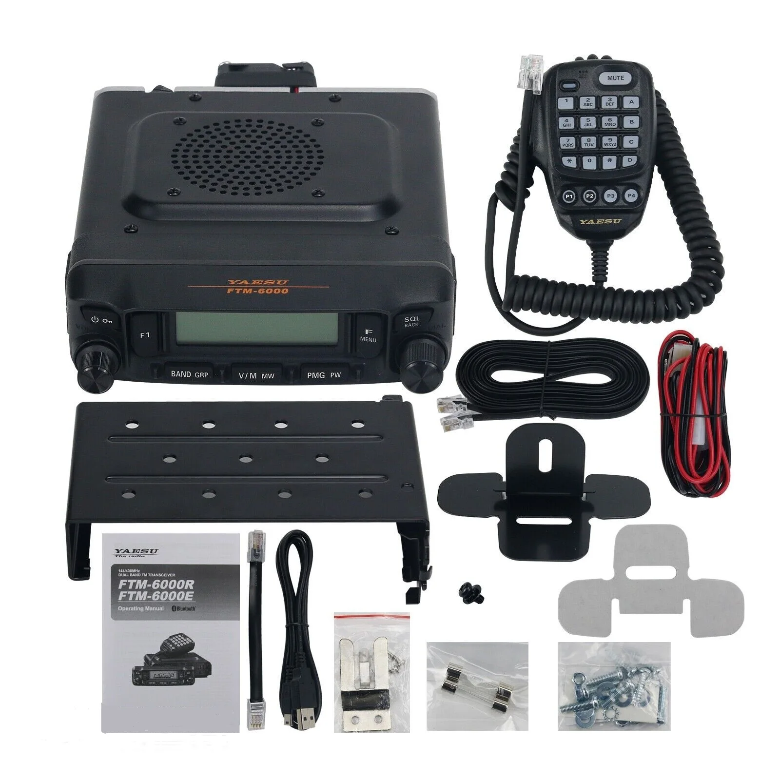 

YAESU FTM-6000R Dual Band Mobile Radio 50W Car VHF UHF Transceiver Multi-channel