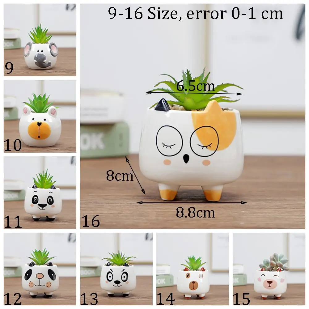 Цветочный плантатор в виде животного украшение для стола ручной работы товары