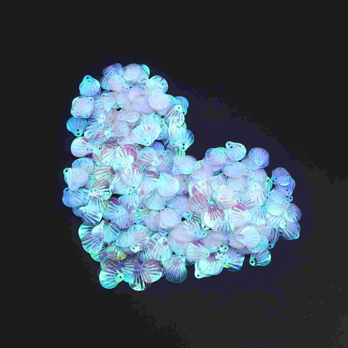 

Glitter Sequins Face Crafts Eyeshadow Diy Nail Seashell Paillette Applique Hole Sewing Shiny Body Mini Eye Dust Loose Holes