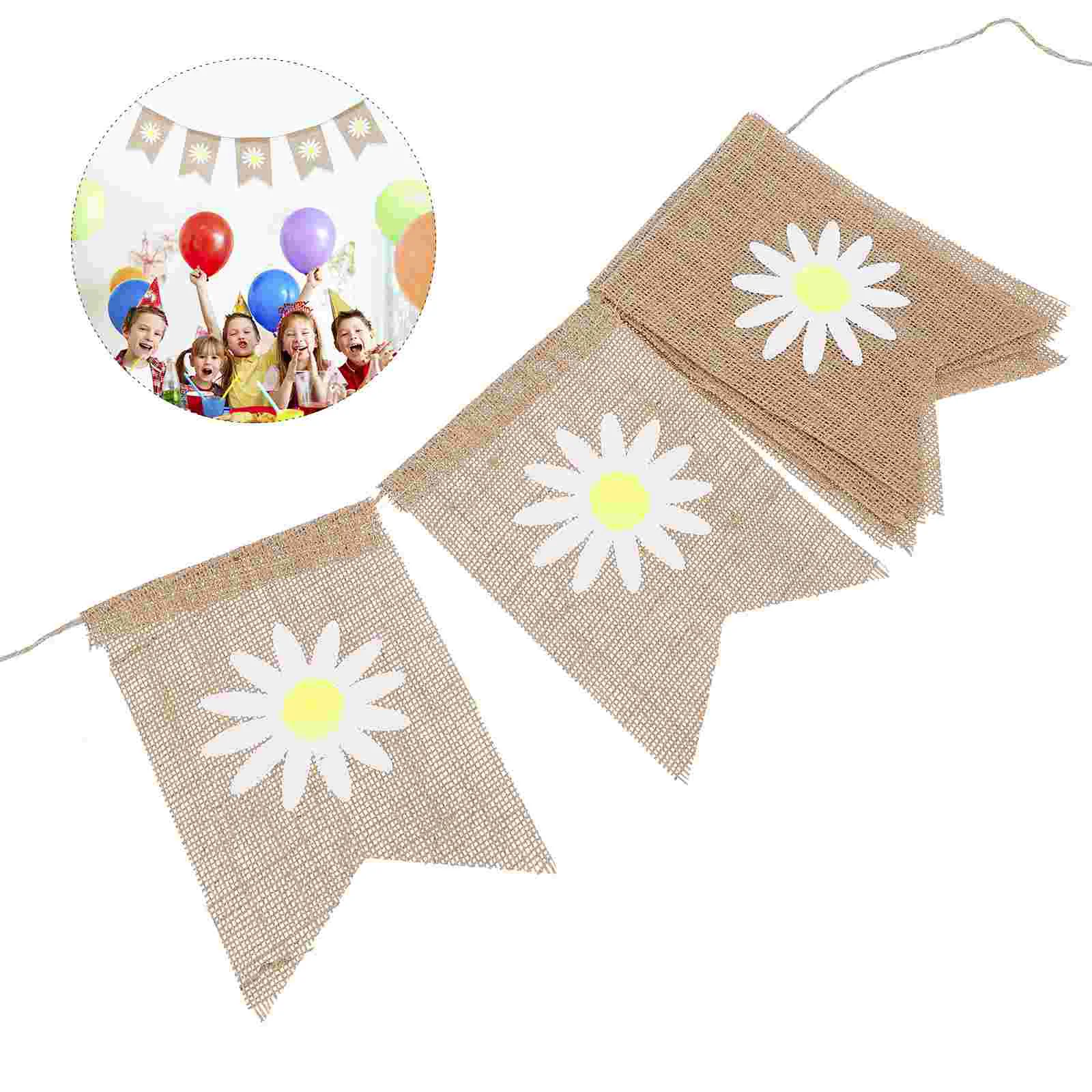 

Floral Decor Spring Banner Spring Party Banner Flower Hanging Banner Vintage Decor Spring Party Flag Flowers Decoration