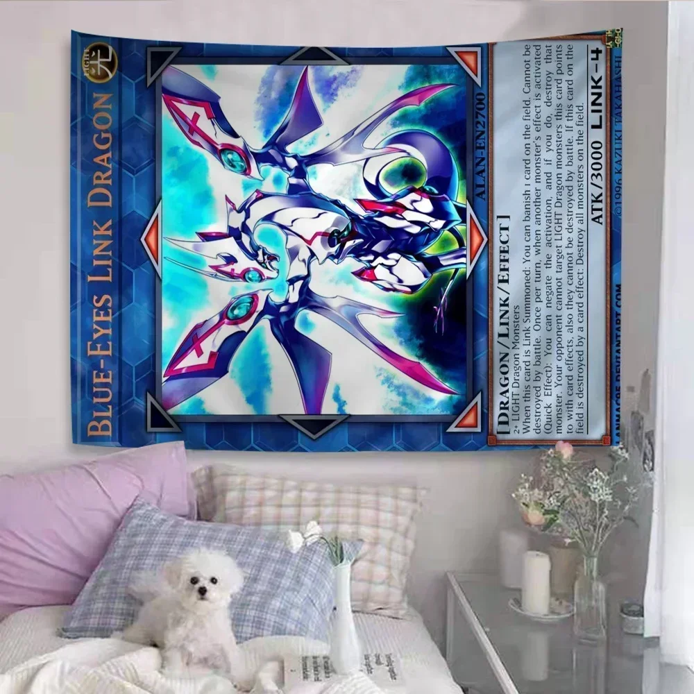 Yu-Gi-Oh MONSTER CARD мультяшный гобелен искусство научная фантастика домашний декор для