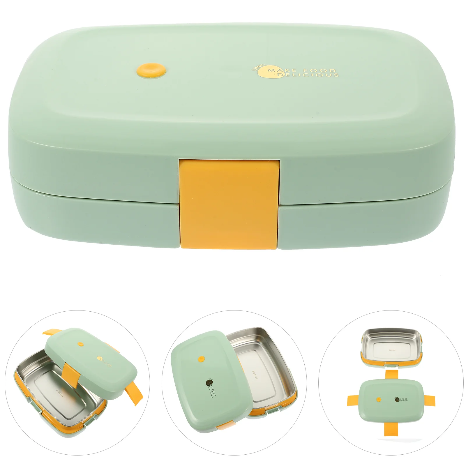 

Small Lunch Box Containers Food Kids Sandwich Sealing Case Vegetable Salad Pp Student Insulated Boxs