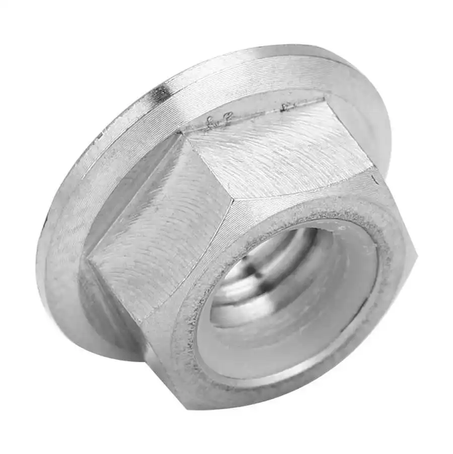 

1 pcs Nuts M5 M6 M8 M10 Flange Nylon Lock Nuts for Bicycle Motorcycle Car Accessories