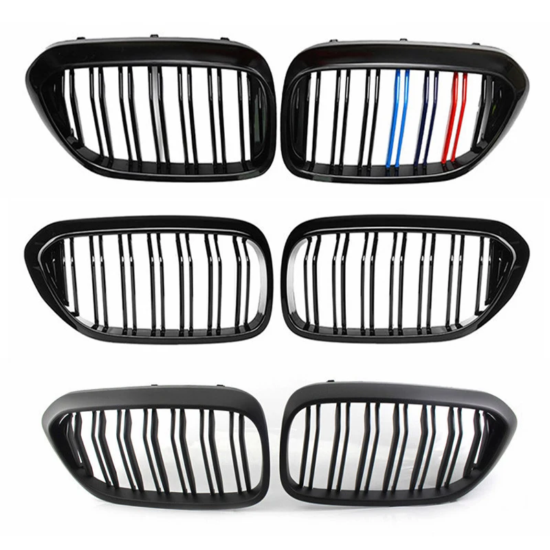 

A Pair Car Kidney Grill Racing Grille For BMW 5 Series E60 E61 F10 F18 G30 G38 520i 525i 528i 530i 2003-2020 Auto Accessories