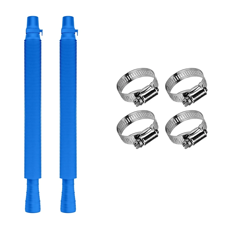 

2 Pcs Swimming Pool Replacement Hose,Pool Filter Replacement Hose For Filter Pump 330 GPH, 530 GPH, And 1000 GPH