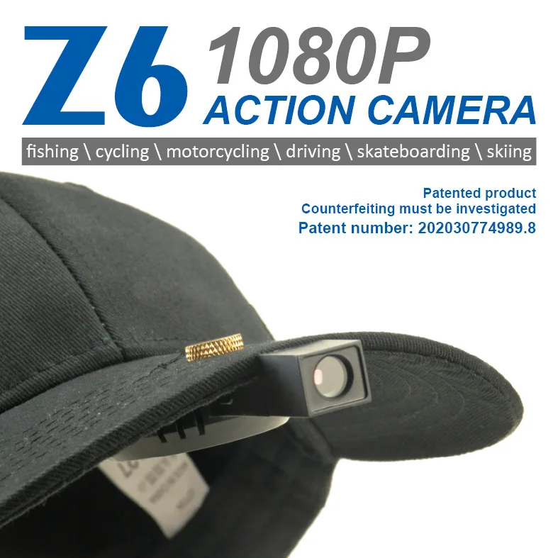 

Hat Digital Camera Outdoor Sports DV Camera Fishing Cycling Recorder Camera