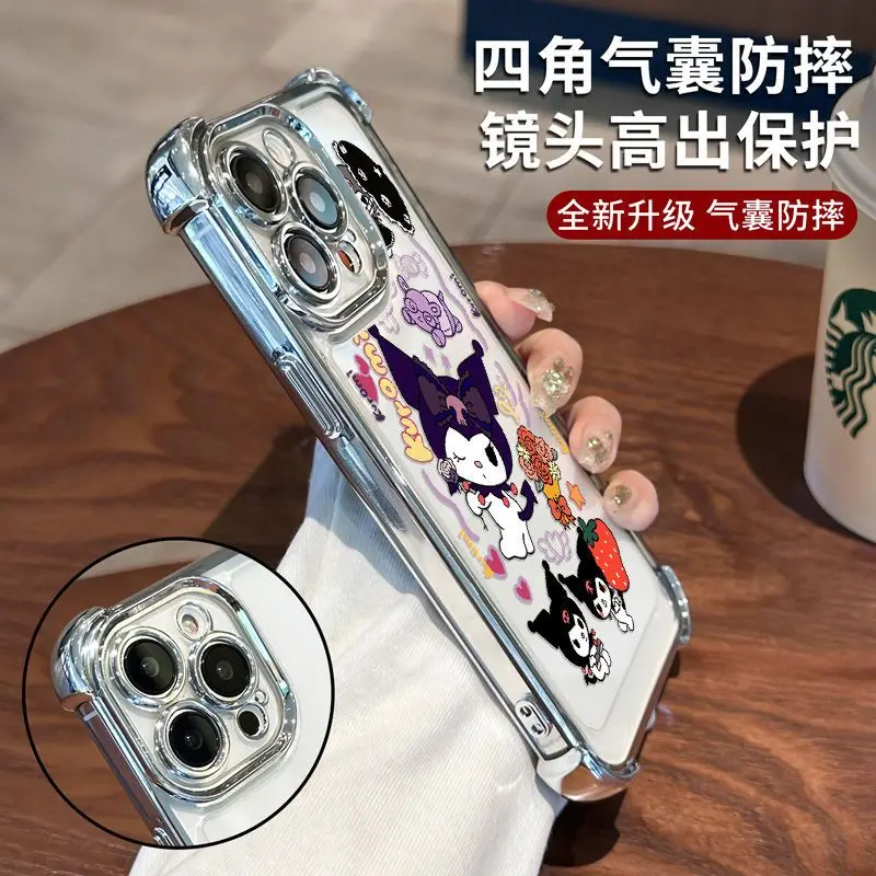 Милый мультяшный чехол Kuromi для Infinix Hot 40i 30 30i 10s 9 Play Smart 8 7 Note 40 Spark Go itel A70