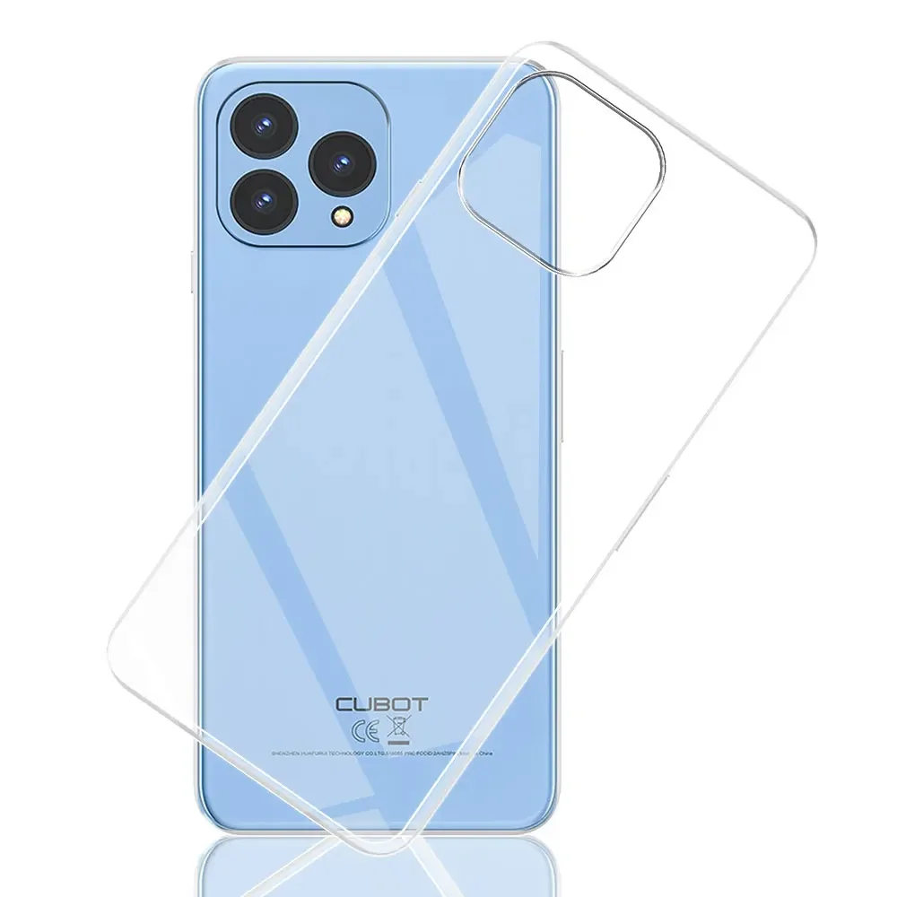 Для Cubot P80 чехол Прозрачная силиконовая Мягкая задняя крышка телефона из