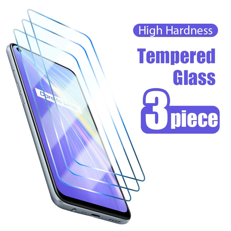 

3 шт./партия, Защитное стекло для экрана Realme 8 Pro 7 6 6i 6S